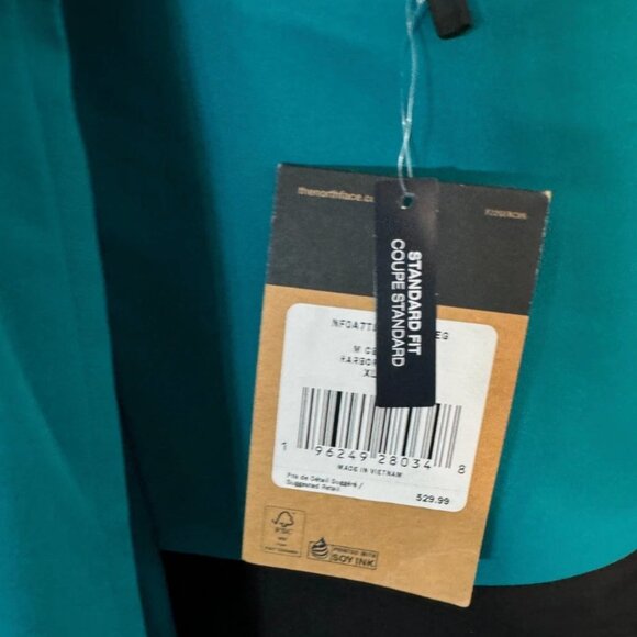 THE NORTH FACE Ceptor Bib Men Teal Blue Snow Ski Suit Pant Overall XL $529 - Picture 8 of 9